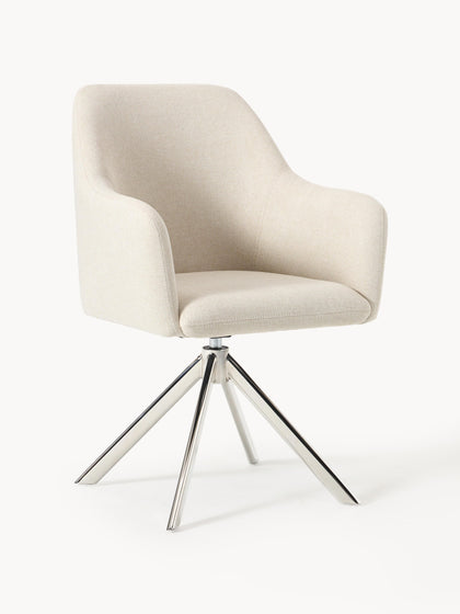 Westwing Sillón Giratorio Con Reposabrazos Isla