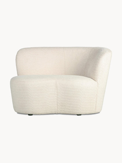 Westwing Sillón Grande En Tejido Bouclé Sibylla