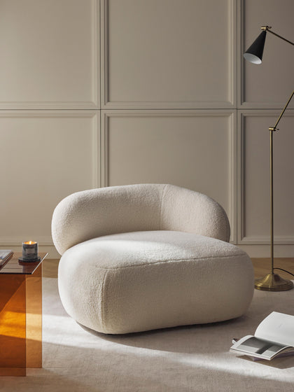 Westwing Sillón Lounge De Borreguillo Alba