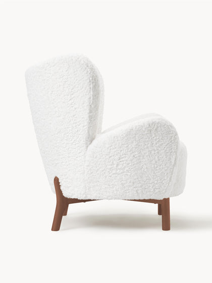 Westwing Sillón orejero De Borreguillo Kalia