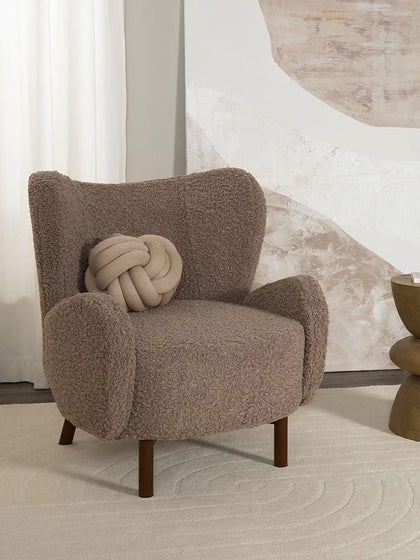 Westwing Sillón Orejero De Borreguillo Kalia