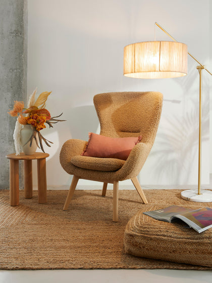 Westwing Sillón Orejero De Borreguillo Wing