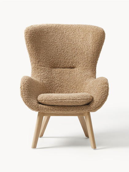 Westwing Sillón Orejero De Borreguillo Wing