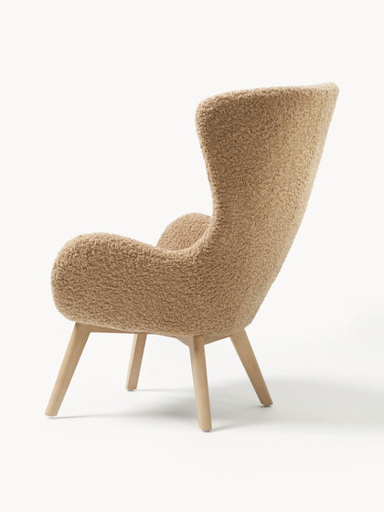 Westwing Sillón Orejero De Borreguillo Wing
