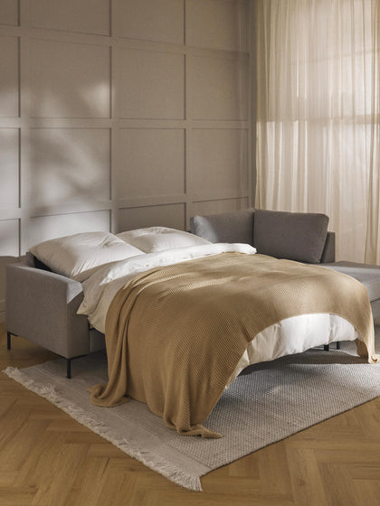 Westwing Sofá Cama Con Colchón Luna (3 Plazas)