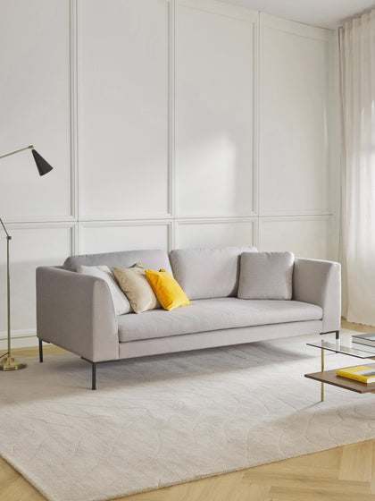 Westwing Sofá Con Patas De Metal Emma (3 plazas)