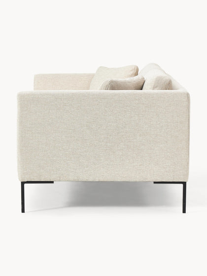 Westwing Sofá Con Patas De Metal Emma (3 plazas)