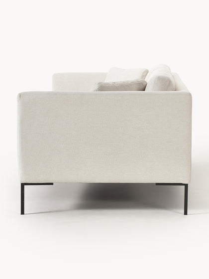 Westwing Sofá Con Patas De Metal Emma (3 plazas)