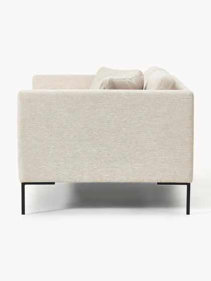 Westwing Sofá Con Patas De Metal Emma (3 plazas)