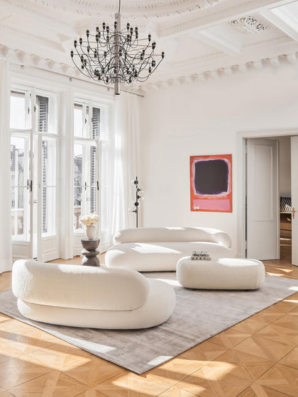 Westwing Sofá De Borreguillo Alba (2 plazas)