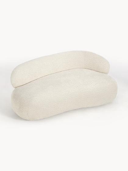 Westwing Sofá De Borreguillo Bouclé Alba (2 Plazas)