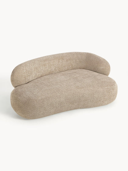 Westwing Sofá De Borreguillo Bouclé Alba (2 Plazas)