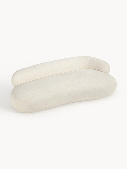 Westwing Sofá De Borreguillo Bouclé Alba (3 Plazas)