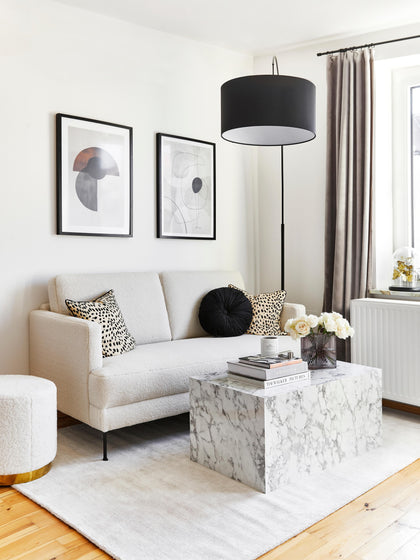 Westwing Sofá De Borreguillo Fluente (2 plazas)