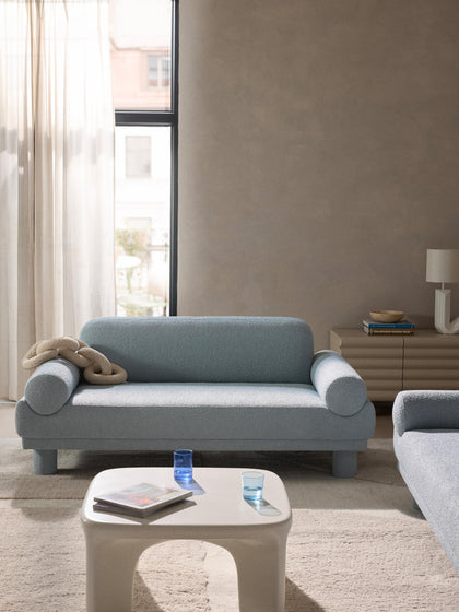 Westwing Sofá En Tejido Bouclé Lilo (2 Plazas)