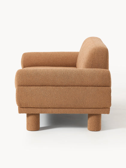 Westwing Sofá En Tejido Bouclé Lilo (2 Plazas)