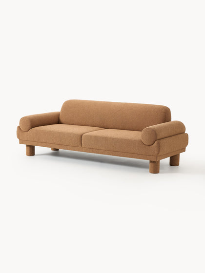 Westwing Sofá En Tejido Bouclé Lilo (3 Plazas)