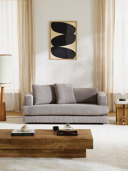 Westwing Sofá En Tejido Bouclé Tribeca (2 Plazas)