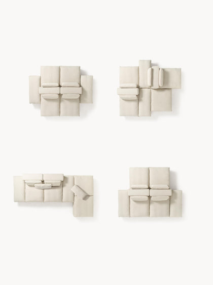 Westwing Sofá Lounge Modular Con Reposapiés Felix