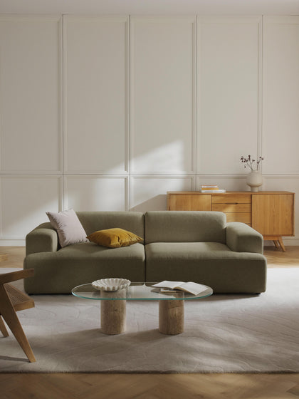 Westwing Sofá Melva (3 plazas)