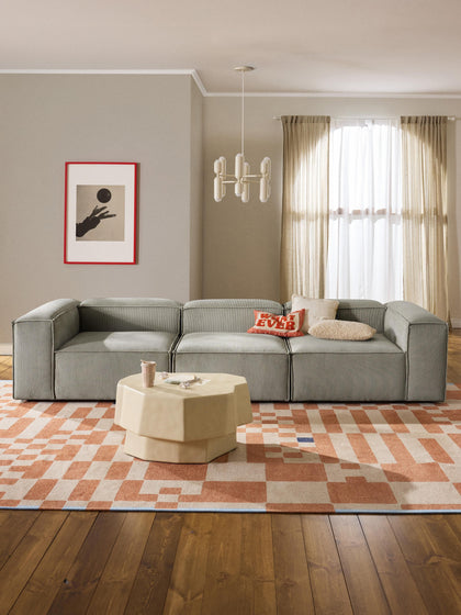 Westwing Sofá Modular De Pana Lennon (4 plazas)