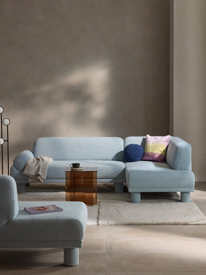 Westwing Sofá Rinconera En Tejido Bouclé Lilo