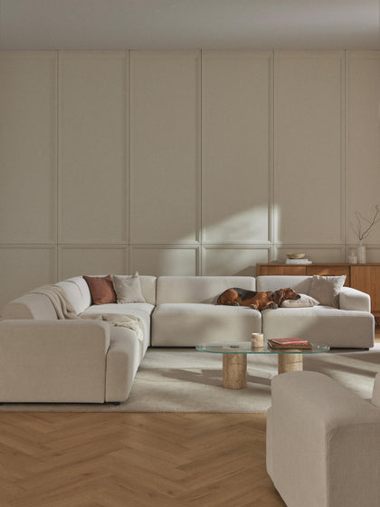 Westwing Sofá Rinconera Longue Grande Melva