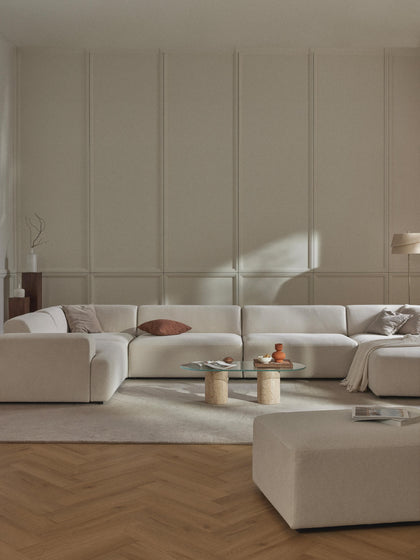 Westwing Sofá Rinconera Longue Grande Melva