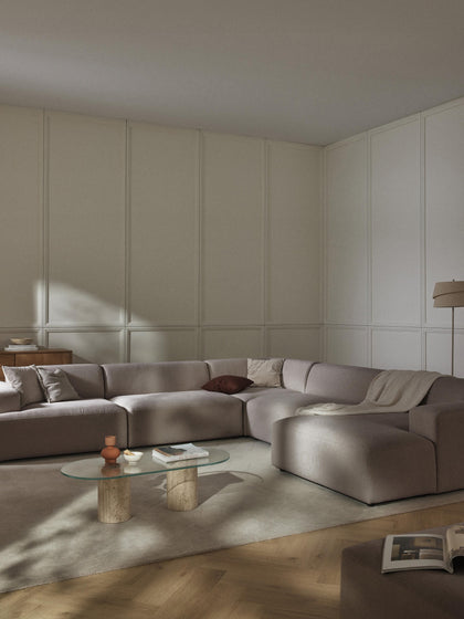 Westwing Sofá Rinconera Longue Melva