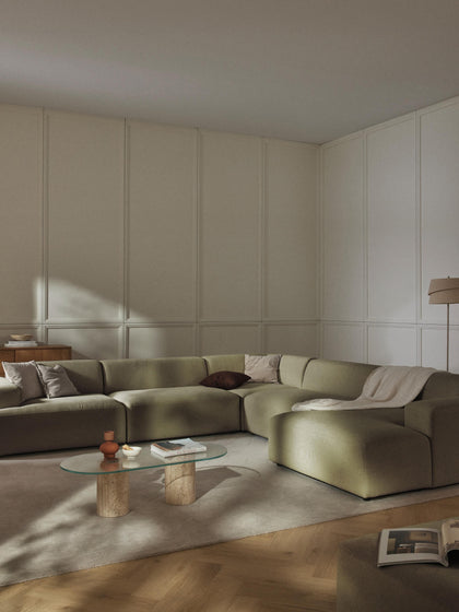 Westwing Sofá Rinconera Longue Melva