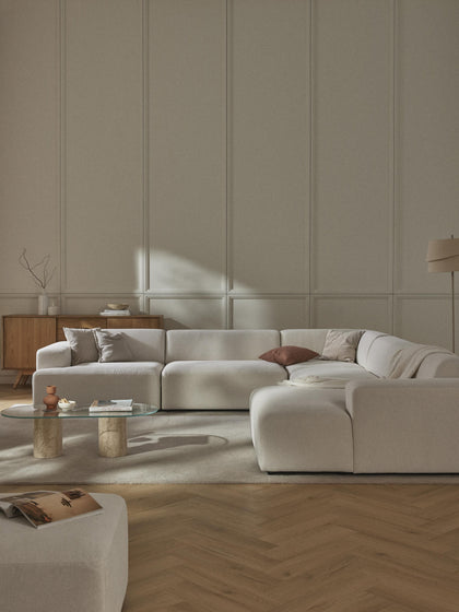 Westwing Sofá Rinconera Longue Melva