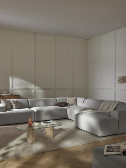 Westwing Sofá Rinconera Longue Melva