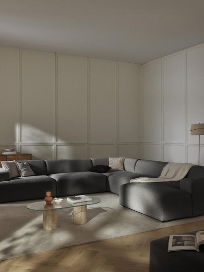 Westwing Sofá Rinconera Longue Melva