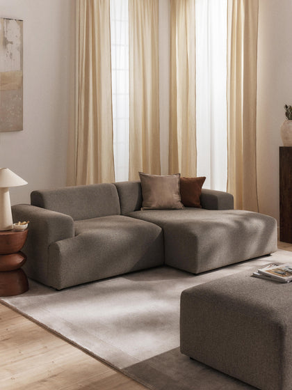 Westwing Sofá Rinconera Melva (3 plazas)