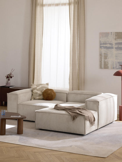 Westwing Sofá Rinconera Modular De Pana Lennon