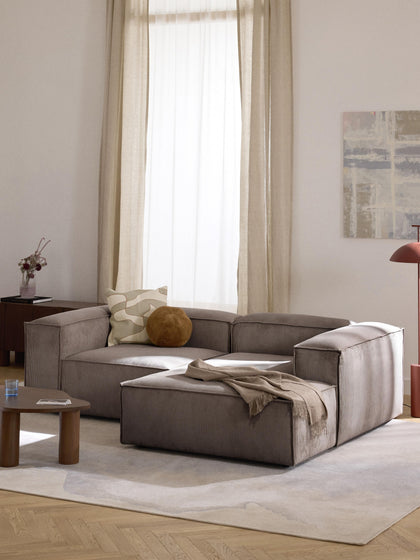 Westwing Sofá Rinconera Modular De Pana Lennon