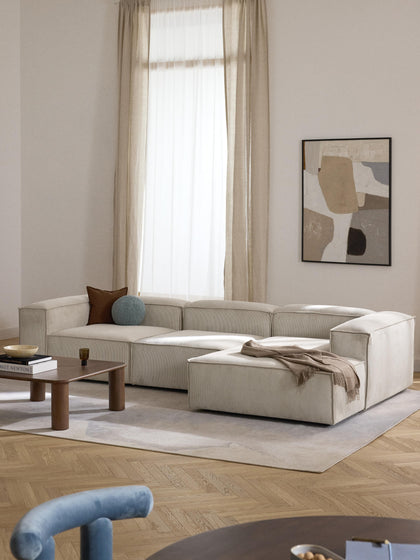 Westwing Sofá Rinconera Modular De Pana Lennon