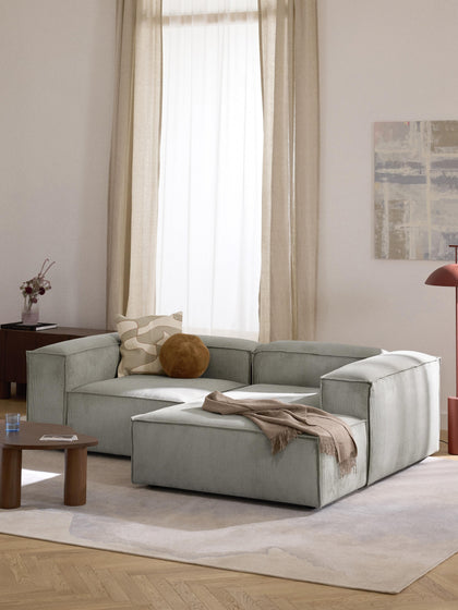 Westwing Sofá Rinconera Modular De Pana Lennon