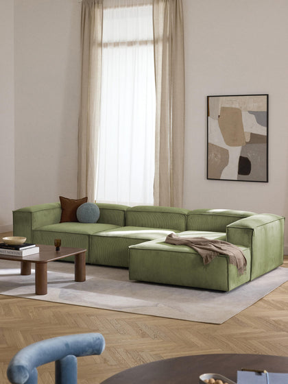 Westwing Sofá Rinconera Modular De Pana Lennon