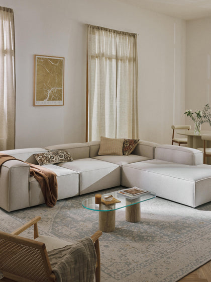 Westwing Sofá Rinconera Modular Grande Lennon