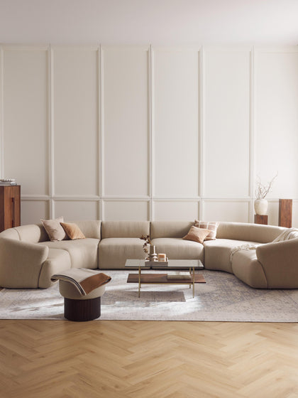 Westwing Sofá Rinconera Modular Grande Sofia