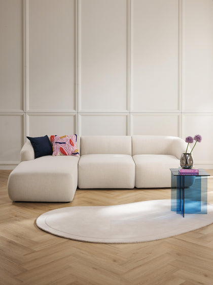 Westwing Sofá Rinconera Modular Sofia (3 plazas)