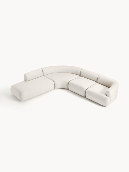 Westwing Sofá Rinconera Modular Sofia (4 plazas)