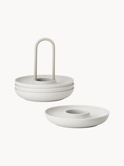 Westwing Soportes De Huevo Henk 4 uds