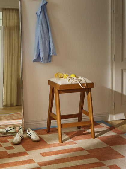 Westwing Taburete Alto Con Acolchado Sissi