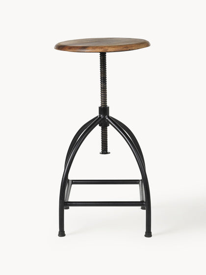 Westwing Taburete alto con altura regulable Sire