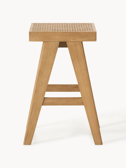 Westwing Taburete Alto Con Tejido Vienés Sissi