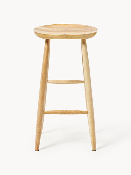 Westwing Taburete Alto De Madera De Mango Nino