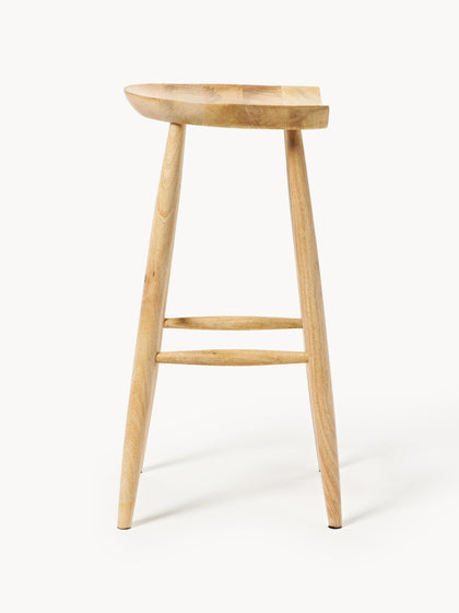 Westwing Taburete Alto De Madera De Mango Nino