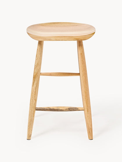 Westwing Taburete Alto De Madera De Mango Nino